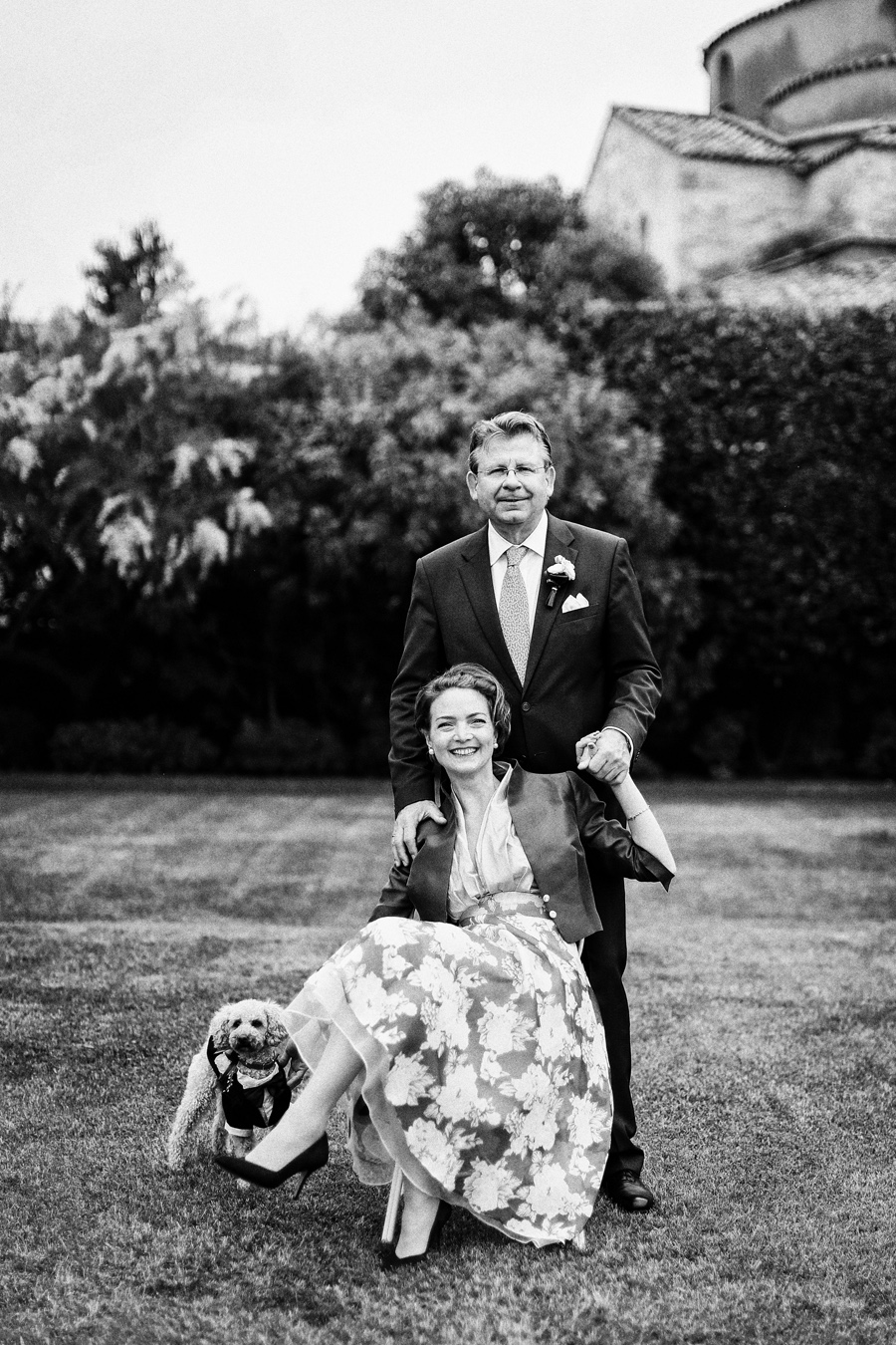 a chic Wedding in Venice: Caroline + Matthias and ..the dog