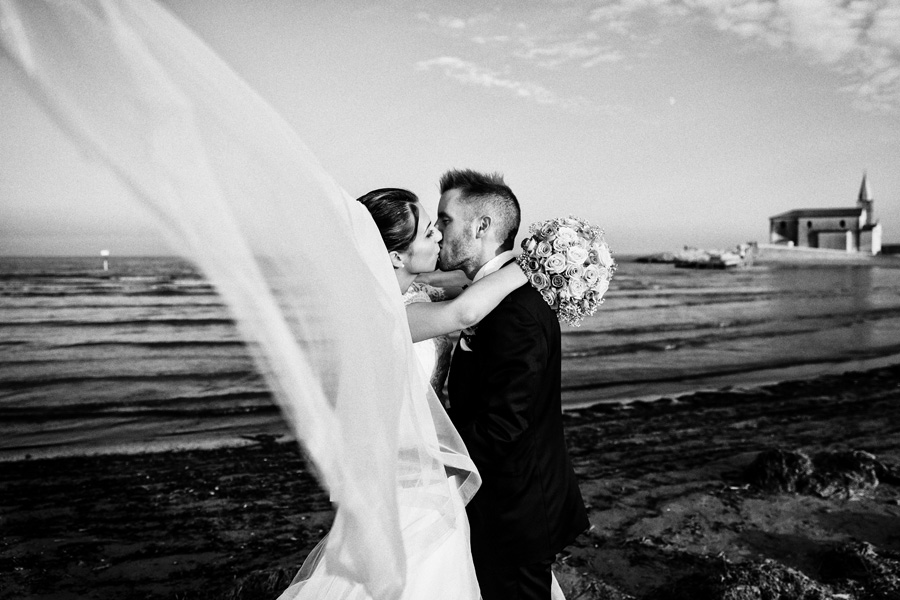 Matrimonio al tramonto a Caorle: Valentina e Christian