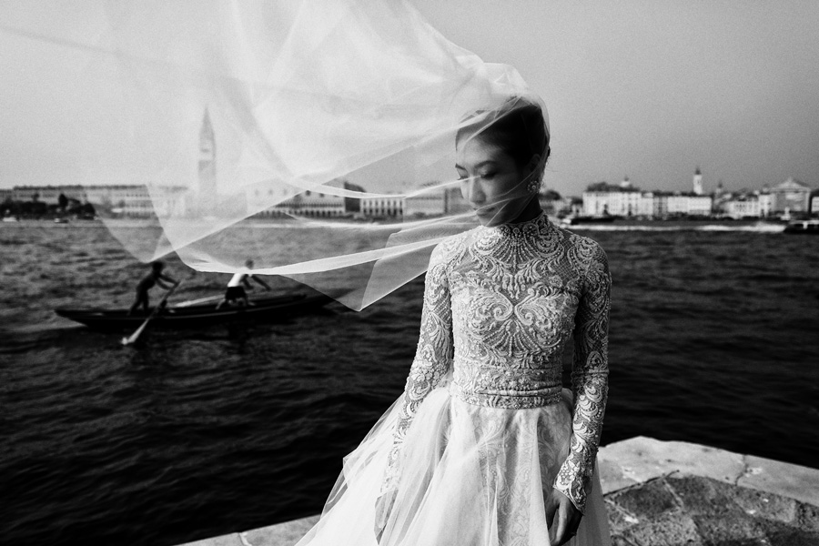 The most romantic chinese wedding in Venice