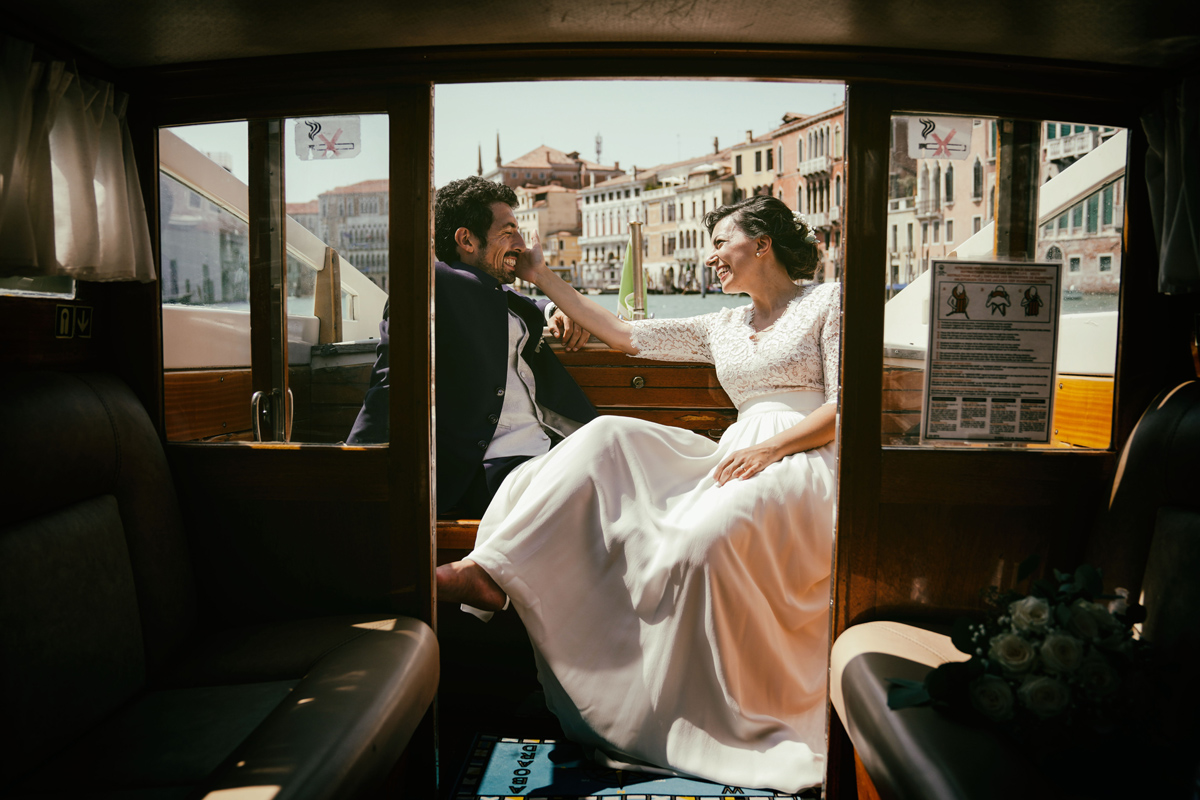 Lorenzo e Giulia: matrimonio a San Servolo , Venezia