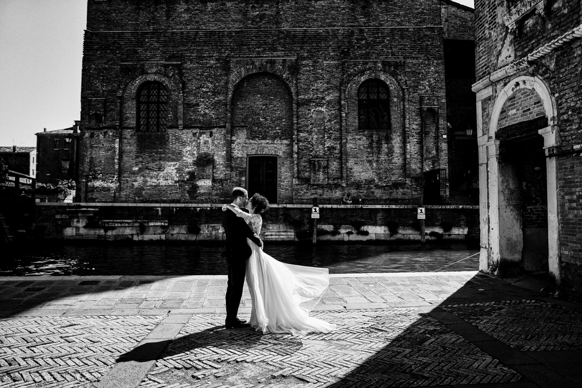 Stéphane e Lavinia, matrimonio a Venezia e a Venissa